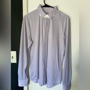 Rhone Commuter Shirt Slim Fit ( Checkered Lavender)